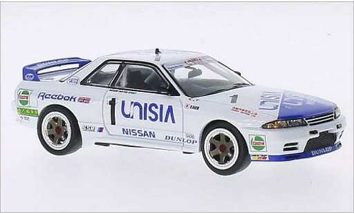 Nissan Skyline R32 1/43 IXO GT-R RHD No.1 Unisia Macau Guia Race 1991 coche miniatura