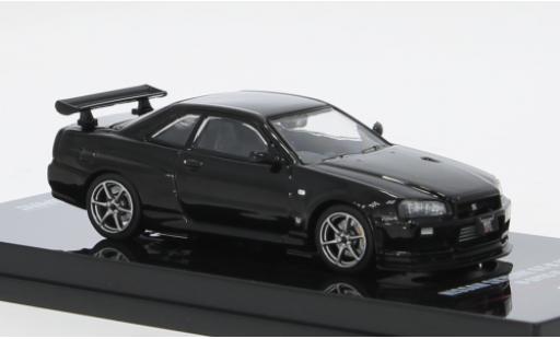 Coche miniatura Nissan Skyline 1/64 INNO64 GT-R ( schwarz 1:64 Nissan Skyline 1/64 INNO64 GT-R ( schwarz 1:64 coche miniatura
