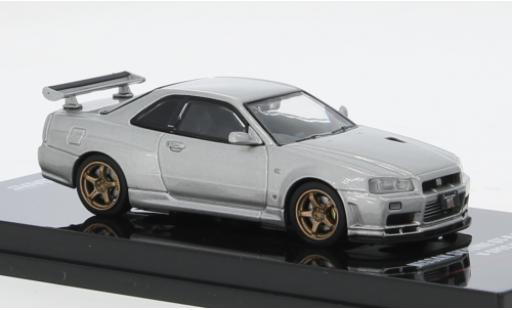 Coche miniatura Nissan Skyline 1/64 INNO64 GT-R ( silber 1:64 Nissan Skyline 1/64 INNO64 GT-R ( silber 1:64 coche miniatura