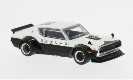 Nissan Skyline 1/64 Pop Race GT-R V8 Drift KPGC 110 Kenmeri 1:64 coche miniatura