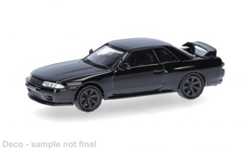 Nissan Skyline 1/87 Micro City 87 GTR (R32) schwarz 1:87 coche miniatura