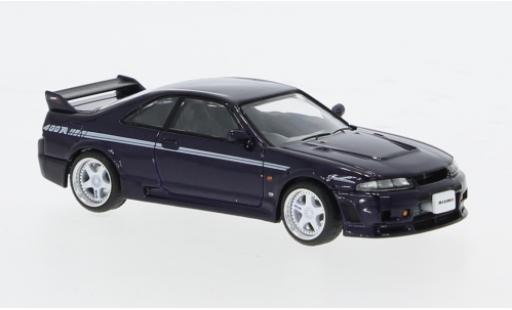 Coche miniatura Nissan Skyline 1/64 Pop Race (R33) violett 1:64 Nissan Skyline 1/64 Pop Race (R33) violett 1:64 coche miniatura