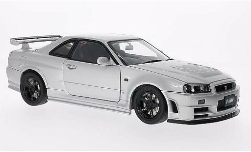 Nissan Skyline R34 1/18 Autoart () Nismo GT-R Z-Tune gris-gris RHD 2005 coche miniatura