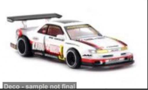 Nissan Skyline 1/64 Mini GT S13-R Circuit Spec V1 weiss/Dekor 1991 1:64 coche miniatura
