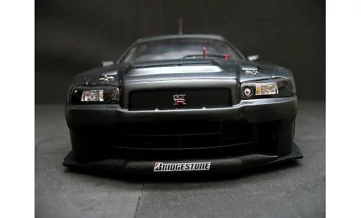 Nissan Skyline R34 1/18 Autoart JGTC test car coche miniatura