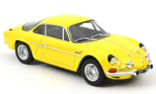 Coche miniatura Alpine A110 1/18 Norev 1600S amarillo 1971 Alpine A110 1/18 Norev 1600S amarillo 1971 coche miniatura