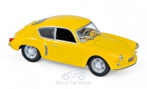 Alpine A106 1/43 Norev Renault amarillo 1956 coche miniatura