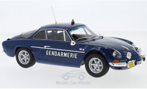 Alpine A110 1/18 Norev Renault 1600S Gendarmerie 1971 coche miniatura