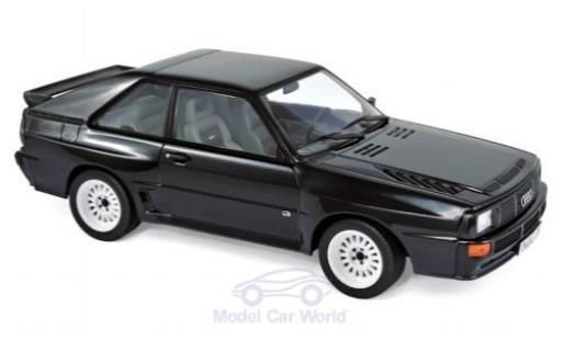 Coche miniatura Audi Sport Quattro 1/18 Norev Sport quattro negro 1985 Audi Sport Quattro 1/18 Norev Sport quattro negro 1985 coche miniatura