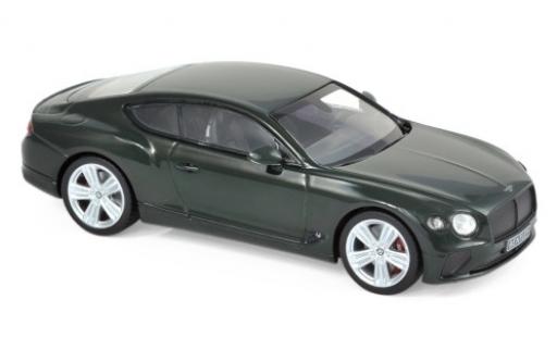Coche miniatura Bentley Continental 1/43 Norev GT verde 2018 Bentley Continental 1/43 Norev GT verde 2018 coche miniatura