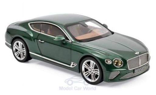 Coche miniatura Bentley Continental 1/18 Norev GT metalico verde 2018 Bentley Continental 1/18 Norev GT metalico verde 2018 coche miniatura
