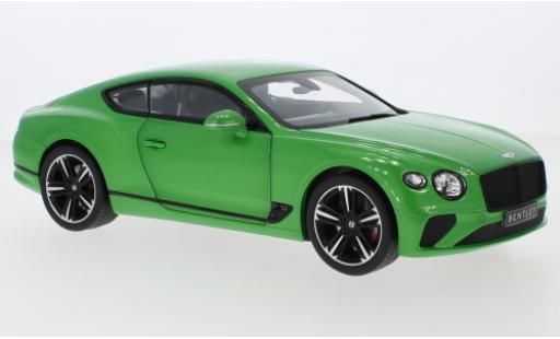 Coche miniatura Bentley Continental 1/18 Norev GT metalico verde 2018 Bentley Continental 1/18 Norev GT metalico verde 2018 coche miniatura