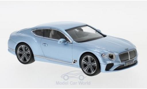 Bentley Continental T 1/43 Norev GT metalico azul 2018 coche miniatura