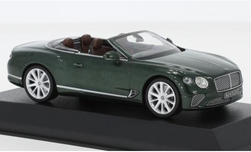 Coche miniatura Bentley Continental 1/43 Norev GTC metalico verde 2019 Bentley Continental 1/43 Norev GTC metalico verde 2019 coche miniatura
