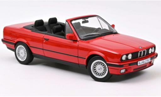 Coche miniatura Bmw 318 1/18 Norev i Cabriolet (E30) rojo 1991 Bmw 318 1/18 Norev i Cabriolet (E30) rojo 1991 coche miniatura