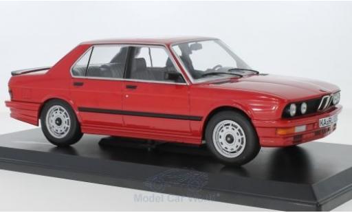 Bmw M5 1/18 Norev 35i (E28) rojo 1986 coche miniatura