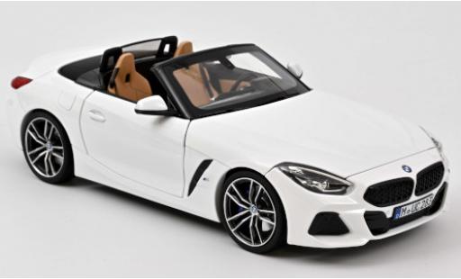 Bmw Z4 1/18 Norev blanco 2018 coche miniatura