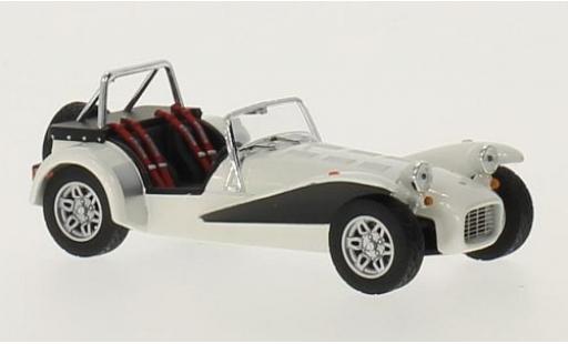 Caterham Super Seven 1/43 Norev blanco RHD 1979 coche miniatura