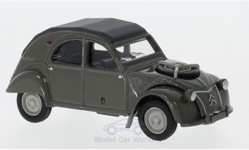 Citroen 2CV 1/64 Norev 4x4 gris coche miniatura