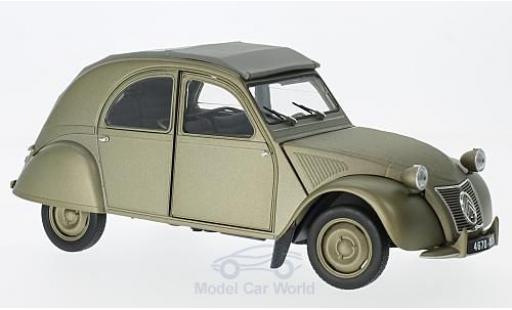 Coche miniatura Citroen 2CV 1/18 Norev A matt-gris 1950 Citroen 2CV 1/18 Norev A matt-gris 1950 coche miniatura