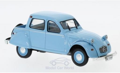 Coche miniatura Citroen 2CV 1/43 Norev Citroneta azul 1963 Citroen 2CV 1/43 Norev Citroneta azul 1963 coche miniatura