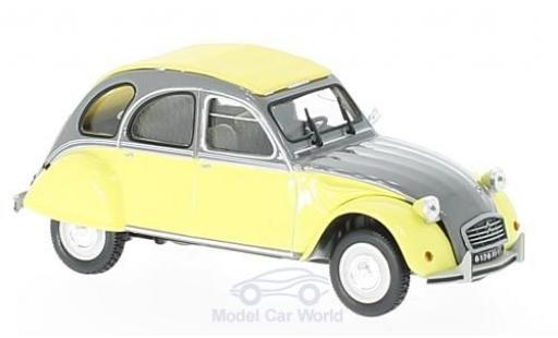 Coche miniatura Citroen 2CV 1/43 Norev Dolly amarillo/gris 1985 Citroen 2CV 1/43 Norev Dolly amarillo/gris 1985 coche miniatura