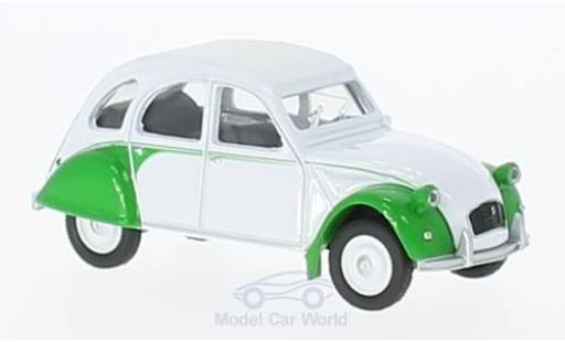 Coche miniatura Citroen 2CV 1/64 Norev Dolly blanco/verde 1986 Citroen 2CV 1/64 Norev Dolly blanco/verde 1986 coche miniatura