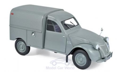 Coche miniatura Citroen 2CV 1/18 Norev Fourgonnette gris 1957 Citroen 2CV 1/18 Norev Fourgonnette gris 1957 coche miniatura