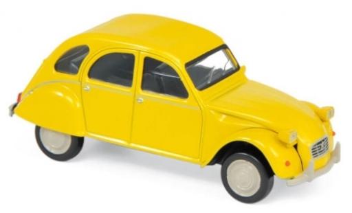 Coche miniatura Citroen 2CV 1/43 Norev amarillo 1979 Jetcar Citroen 2CV 1/43 Norev amarillo 1979 Jetcar coche miniatura