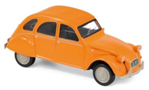 Coche miniatura Citroen 2CV 1/43 Norev naranja 1979 Jetcar Citroen 2CV 1/43 Norev naranja 1979 Jetcar coche miniatura