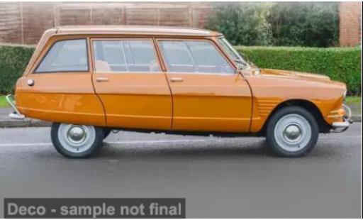 Citroen Ami 6 1/87 Norev Break gelb 1969 1:87 coche miniatura