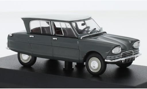Coche miniatura Citroen Ami 6 1/43 Norev gris/blanco 1967 Citroen Ami 6 1/43 Norev gris/blanco 1967 coche miniatura