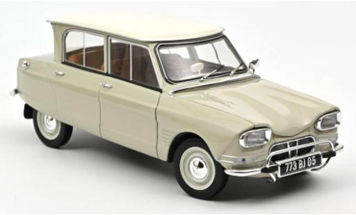 Coche miniatura Citroen Ami 6 1/18 Norev gris/blanco 1965 Citroen Ami 6 1/18 Norev gris/blanco 1965 coche miniatura