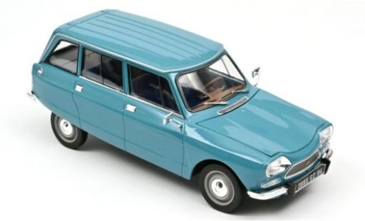 Citroen Ami 8 1/18 Norev Break azul 1975 coche miniatura