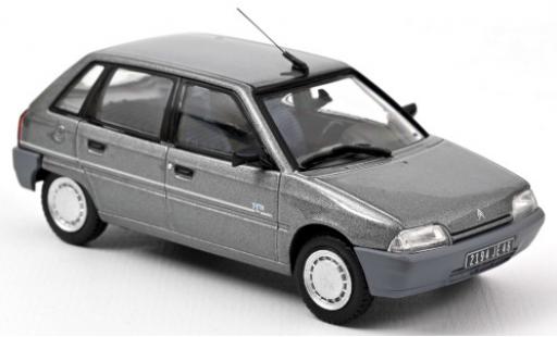 Coche miniatura Citroen AX 1/43 Norev TEN metalico gris 1992 Citroen AX 1/43 Norev TEN metalico gris 1992 coche miniatura
