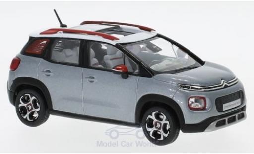 Citroen C3 1/43 Norev Aircross metalico gris/blanco 2017 coche miniatura