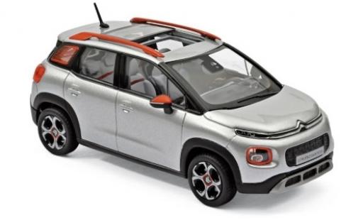 Citroen C3 1/43 Norev Aircross gris/naranja 2017 coche miniatura