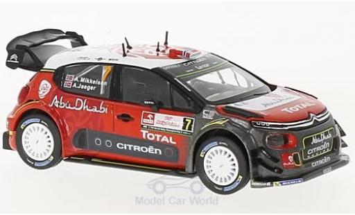Coche miniatura Citroen C3 1/43 Norev WRC No.7 WRC Rallye Polen 2017 A.Mikkelsen/A.Jaeger Citroen C3 1/43 Norev WRC No.7 WRC Rallye Polen 2017 A.Mikkelsen/A.Jaeger coche miniatura