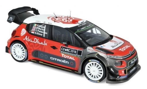 Citroen C3 1/18 Norev WRC Rallye WM 2018 Presentation Version coche miniatura