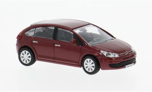 Coche miniatura Citroen C4 1/87 Norev Berline rojo 2004 1:87 Citroen C4 1/87 Norev Berline rojo 2004 1:87 coche miniatura