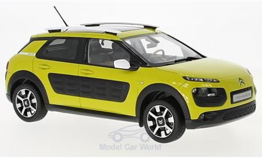 Coche miniatura Citroen C4 1/18 Norev Cactus amarillo/negro 2014 Citroen C4 1/18 Norev Cactus amarillo/negro 2014 coche miniatura