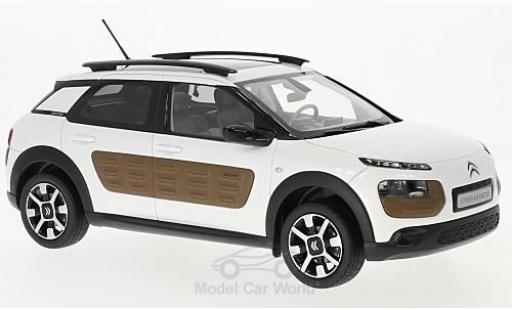 Coche miniatura Citroen C4 1/18 Norev Cactus metalico blanco/marron 2014 Citroen C4 1/18 Norev Cactus metalico blanco/marron 2014 coche miniatura