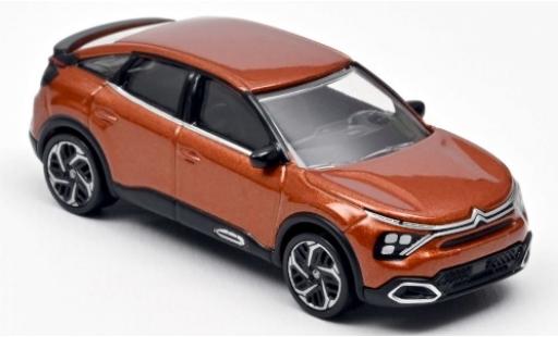 Coche miniatura Citroen C4 1/43 Norev metalico naranja 2020 Citroen C4 1/43 Norev metalico naranja 2020 coche miniatura