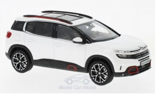 Citroen C5 1/43 Norev Aircross metalico blanco 2018 coche miniatura