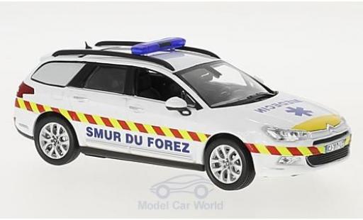 Citroen C5 1/43 Norev Tourer SMUR de Feurs 2011 coche miniatura