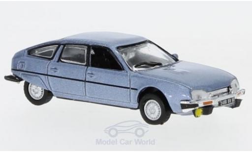 Coche miniatura Citroen CX 1/87 Norev 2400 GTi metalico azul 1977 Citroen CX 1/87 Norev 2400 GTi metalico azul 1977 coche miniatura