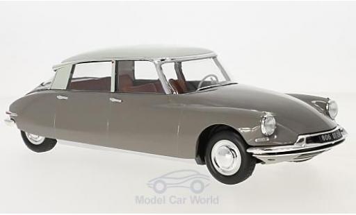 Citroen DS 19 1/18 Norev 19 gris/gris 1959 coche miniatura
