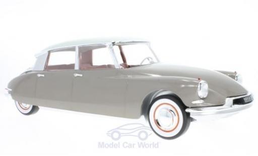 Citroen DS 19 1/12 Norev 19 marron/blanco 1959 coche miniatura