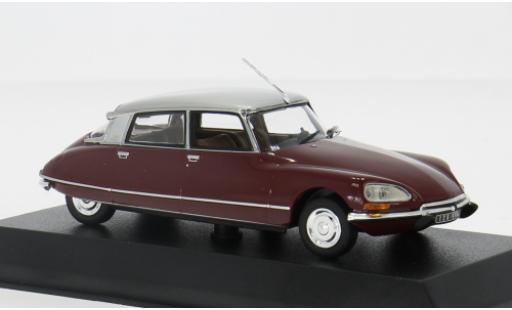 Citroen DS 1/43 Norev 23 Pallas rojo/silber 1972 1:43 coche miniatura