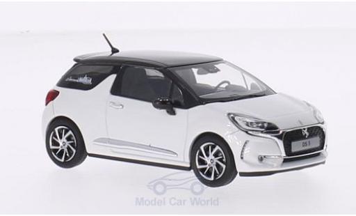 Coche miniatura DS Automobiles DS3 1/43 Norev Citroen DS 3 metalico blanco/metalico marron 2016 DS Automobiles DS3 1/43 Norev Citroen DS 3 metalico blanco/metalico marron 2016 coche miniatura